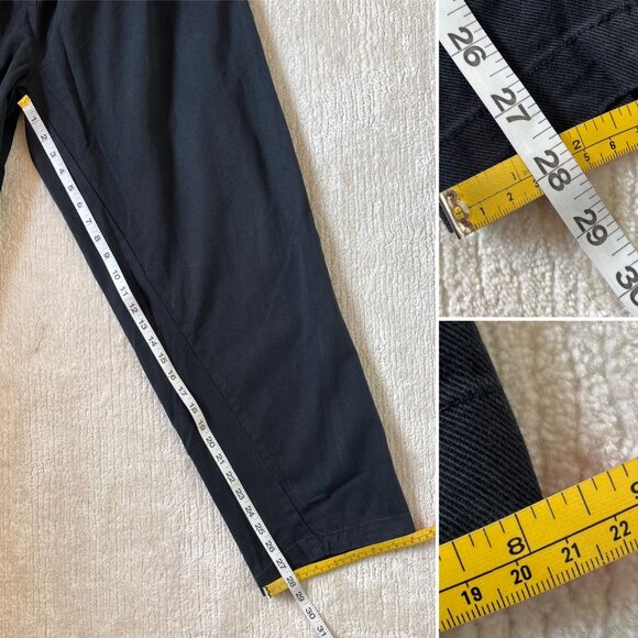 Woman Within Classic Fit Black Jeans Size 16W Pull On Cotton Pants - Picture 7 of 7